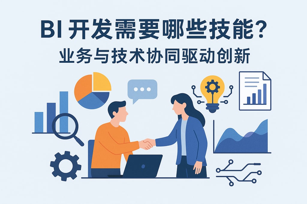 BI开发需要哪些技能？业务与技术协同驱动创新"